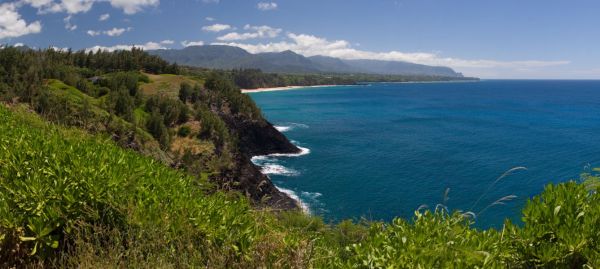 North Coast from Kilauea Lighthouse