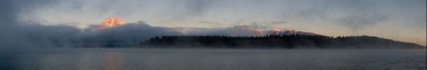Jackson Lake Tetons Sunrise 4